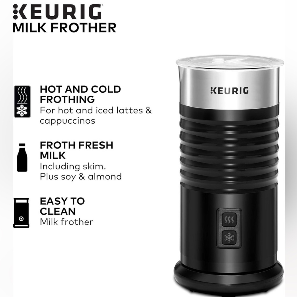 NEW Keurig Hot & Cold Milk Frother